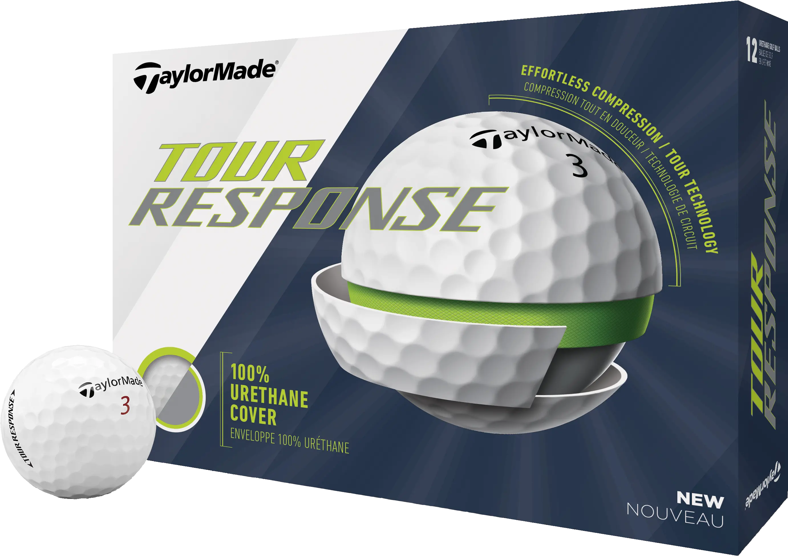 Come Back To Golfpass Today And Get 2 Months Free Taylormade Tour Response Balls Png Golfer Transparent