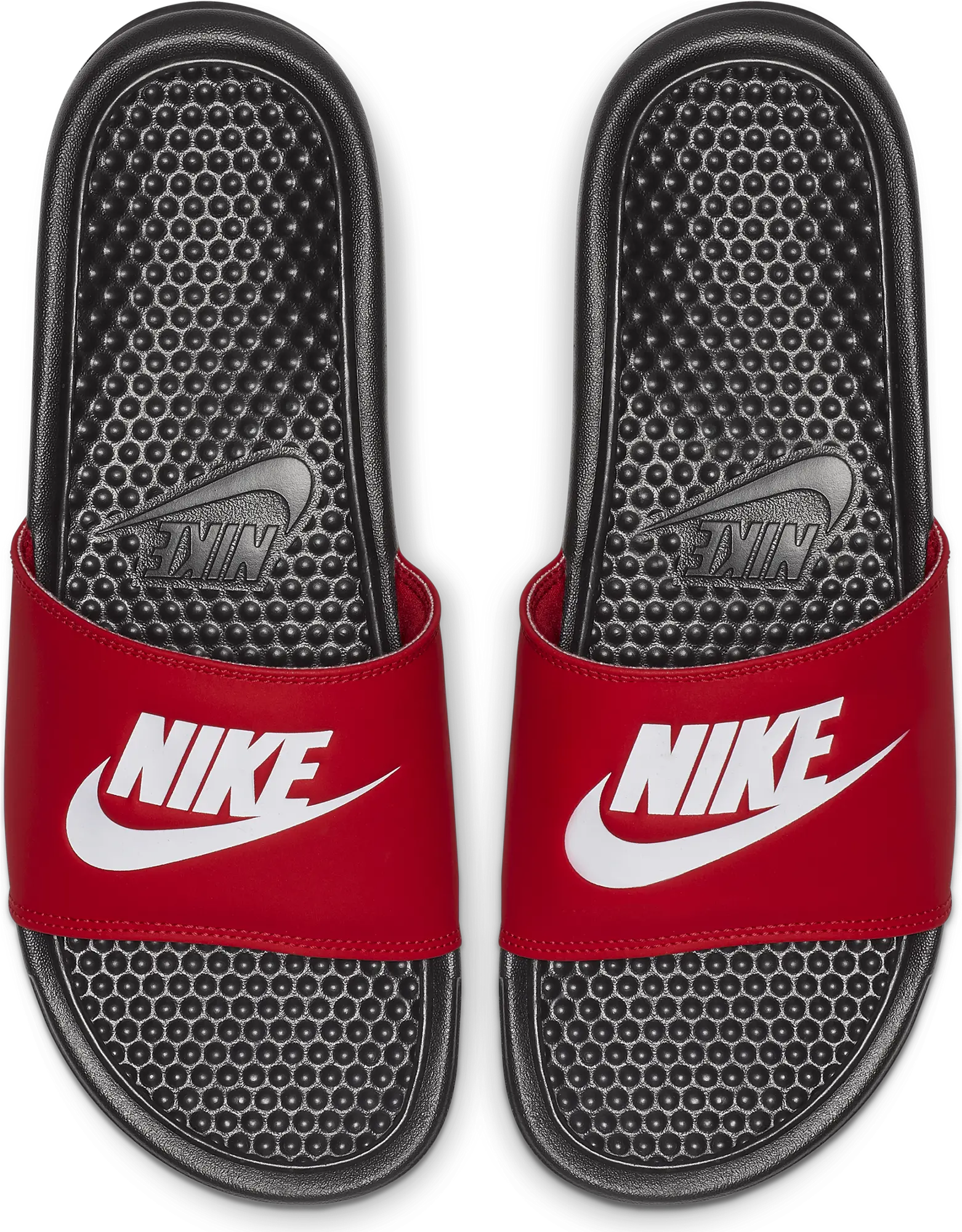 Nike Benassi Jdi Sandal 343880 026 Red Nike 343880 026 Png Red Nike Logos