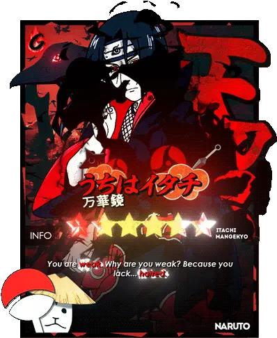 Table Testing Anime Cards And Link Sources Fictional Character Png Itachi Uchiha Icon