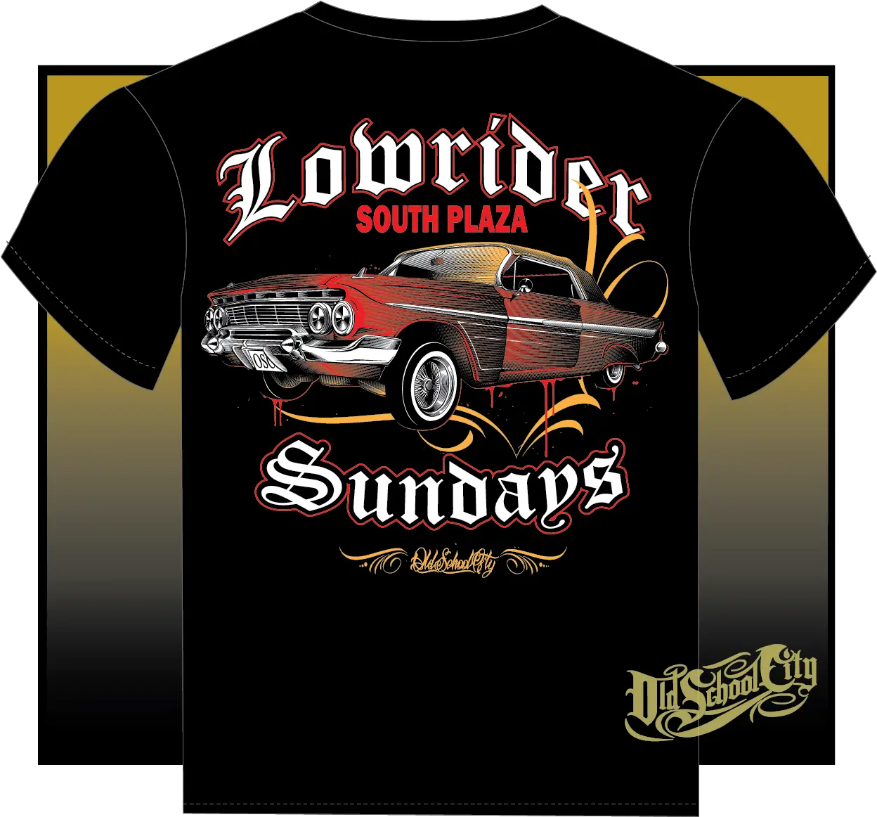 Low Rider Sundays Oldschoolcity Antique Car Png Lowrider Png