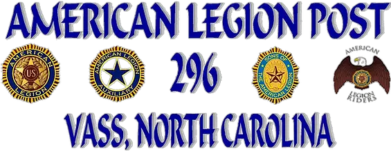 Vass American Legion Post 296 Inc Nc American Legion Png American Legion Png