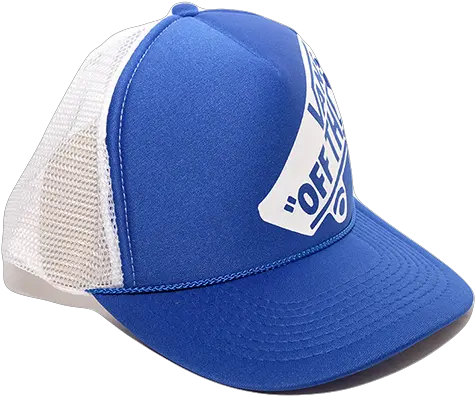 Wall Side Print Logo Hat In Royal Blue For Baseball Png Vans Off The Wall Logo