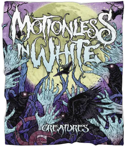 Creatures Album Blanket Motionless In White Creatures Vinyl Png Motionless In White Logo