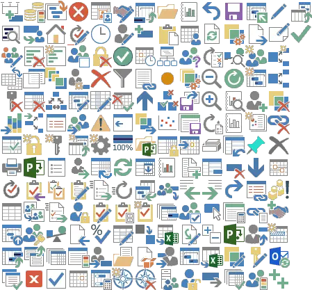 Microsoft Project Icon Microsoft Office Ribbon Icon Png Microsoft Project Logo