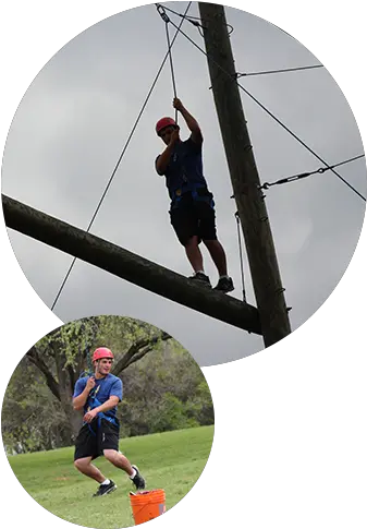 Ropes Course U2014 Camp Copass Leisure Png Telephone Pole Png