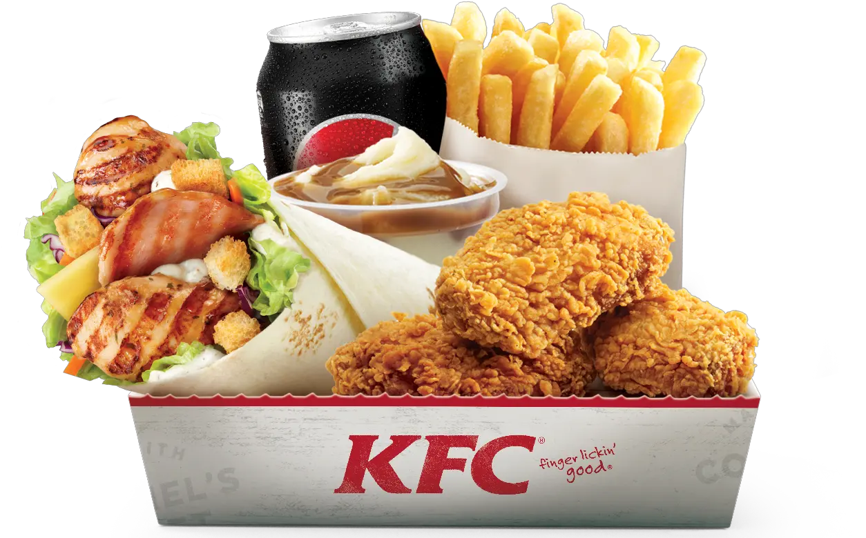 New Unsw Retail Outlets In 2017 Kfc Twister Box Meal Png Kfc Transparent
