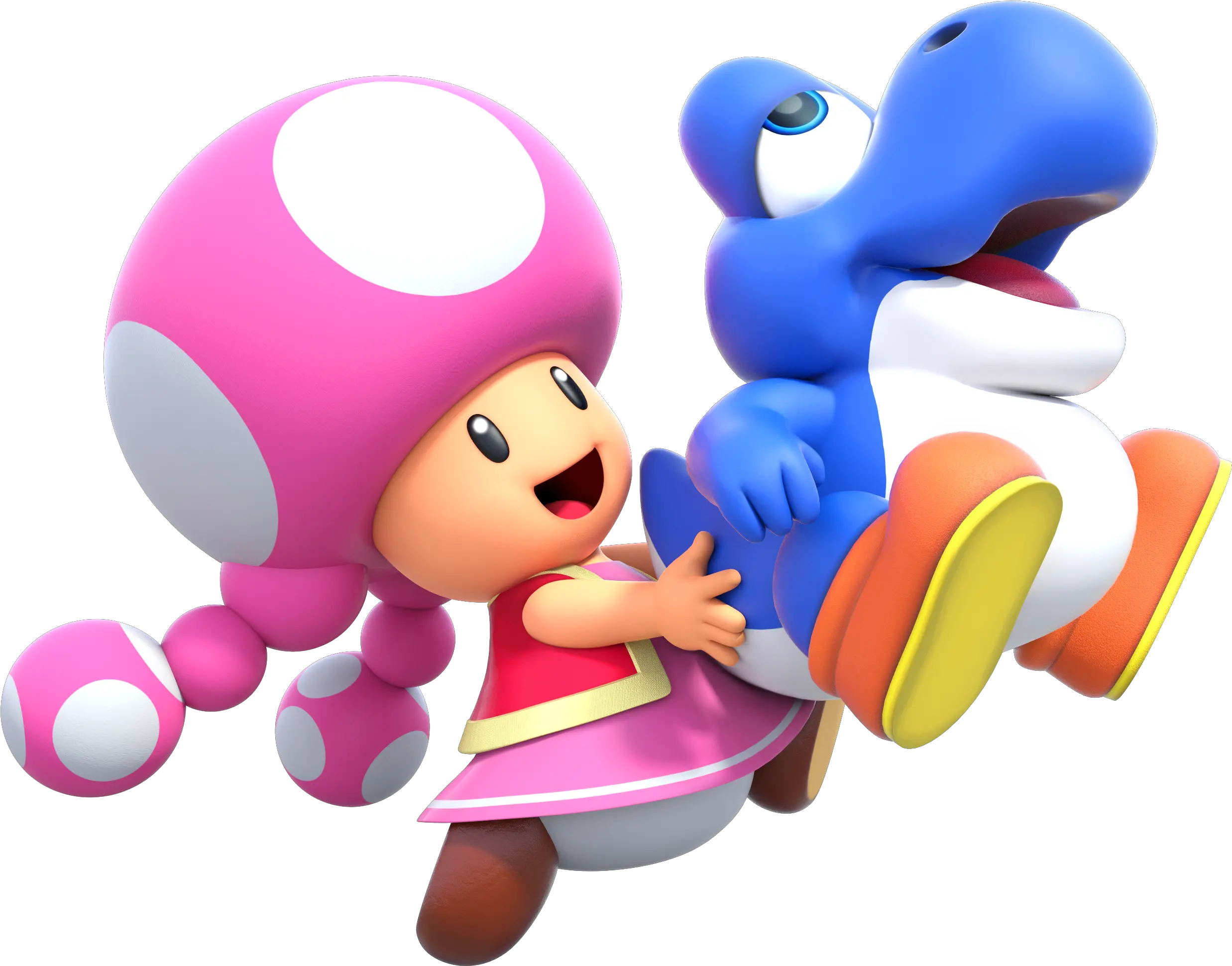 Blue Yoshi Png New Super Mario Bros U Deluxe Toadette Yoshi Png