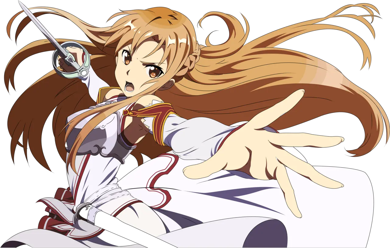 Sanjungan Jiwa Team Asuna Yuuki Render Png Asuna Transparent