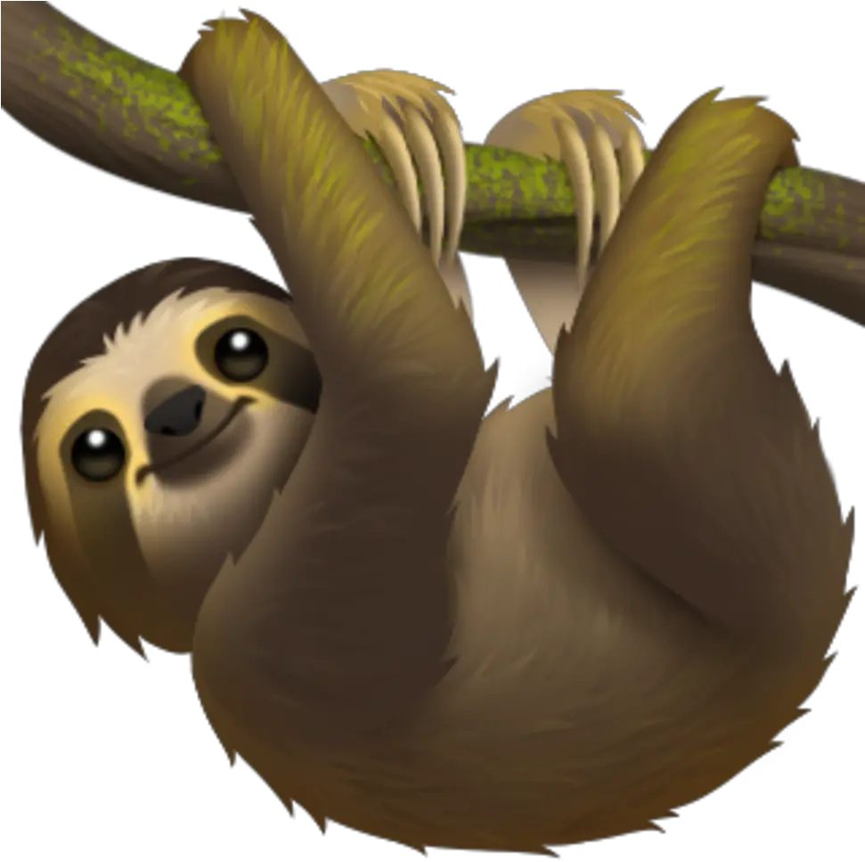Apple Previews New Emoji Ahead Of World Day Sloth Emoji Png Ios Emoji Png