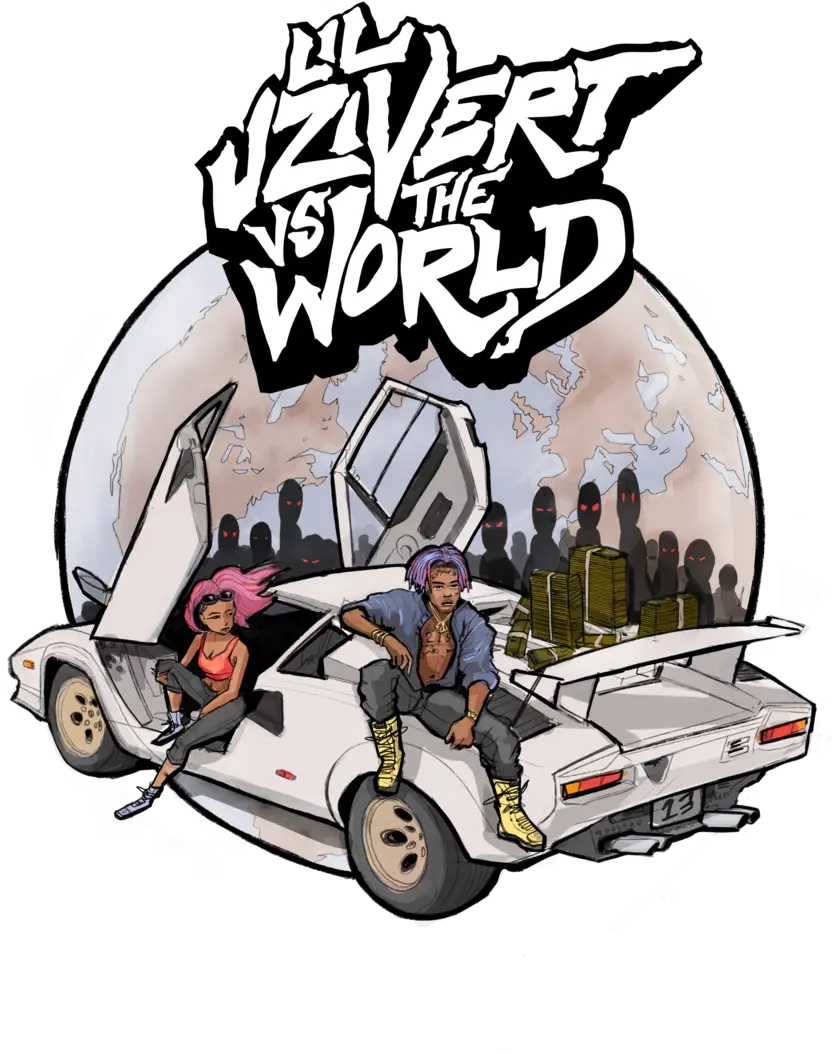 Lil Uzi Vert Merch Designs U2014 Leighton Mcdonald Lil Uzi Vs The World Tour Poster Png Uzi Png