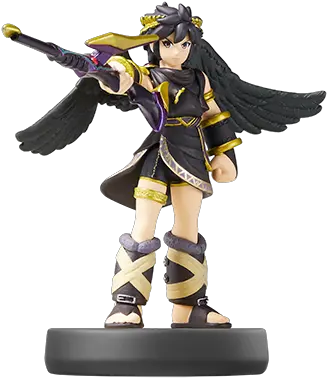 Dark Pit Kid Icarus Smash Bros Amiibo Png Pit Png