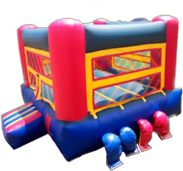 Download Bouncers Kingdom Boxing Bounce House Boxing Ring Png Boxing Ring Png