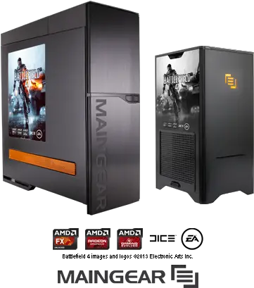 Maingear Prepares For Battlefield 4 With Exclusive Pcs Horizontal Png Battlefield Logos