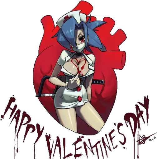 Millia Rage Team Fortress 2 Skullgirl Valentine Png Valentine Skullgirls Icon