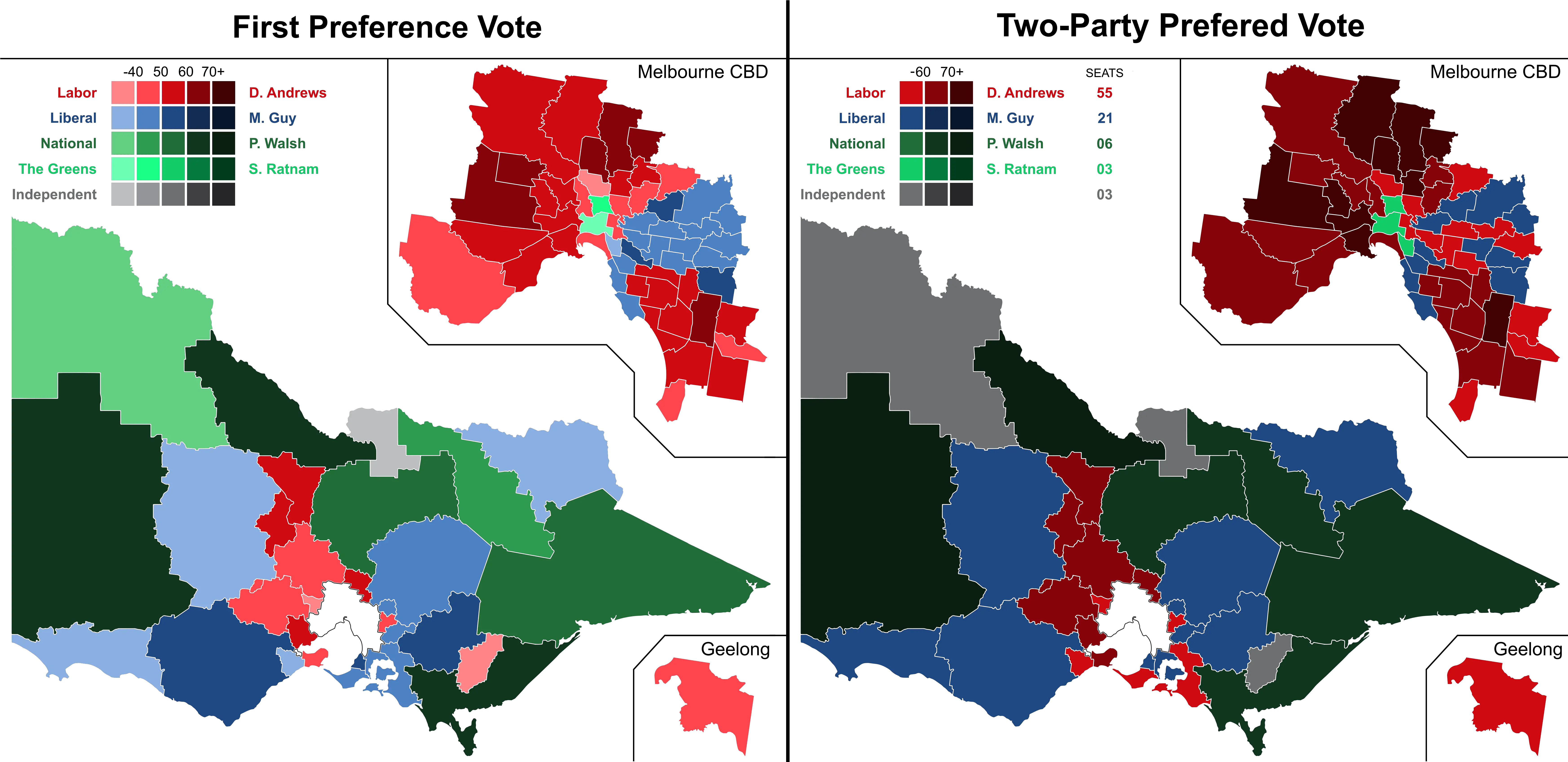 Filevictoria State Election 2018 Vote Strengthsvg Victorian Election 2018 Png Strength Png