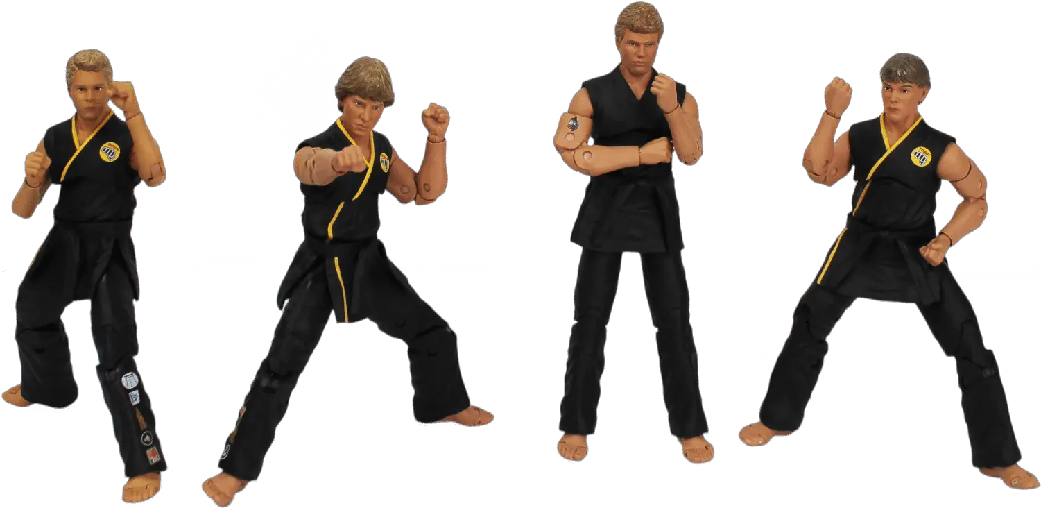 Icon Heroes Reveals The Karate Kid Cobra Kai Team Box Set Martial Artist Png Icon For Hire Singer