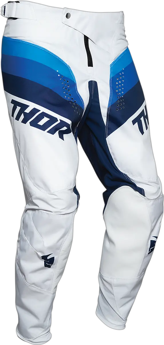 2021 Thor Pulse Racer Pants Whitenavy All Sizes Ebay Mx Jersey Thor Pulse Racer Png Icon Overlord Riding Pant