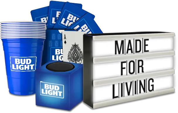 Bud Light House Party Kit Bud Light Made For Living Png Bud Light Png