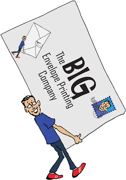 Big Envelope Print Services Png Logo