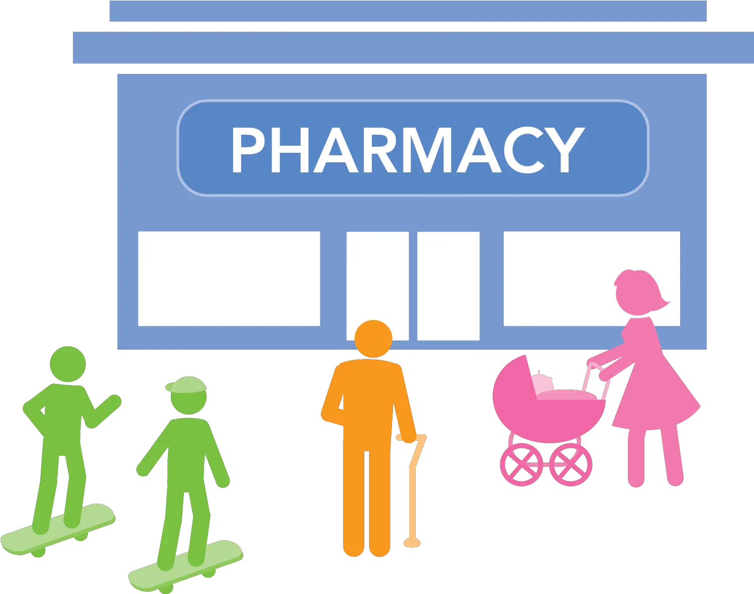 Download Hd Vector Black And White Library Pharmacies Retail Pharmacy Pharmacy Clip Art Png Retail Png