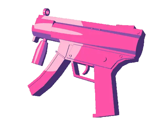 Gun Uzi Gif Gun Uzi Pinkuzi Discover U0026 Share Gifs Vaporwave Pink Transparent Gif Png Uzi Png