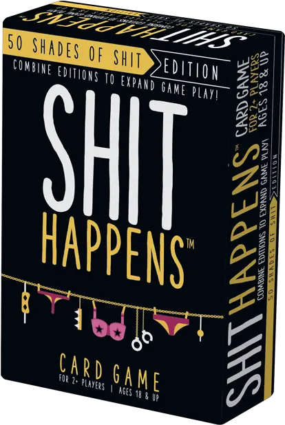 Shit Happens 50 Shades Of Book Cover Png Shit Png