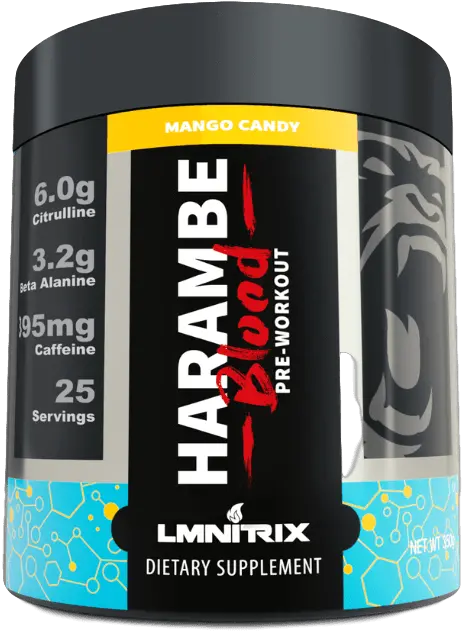Harambe Blood Harambe Blood Pre Workout Ingredients Png Transparent Harambe