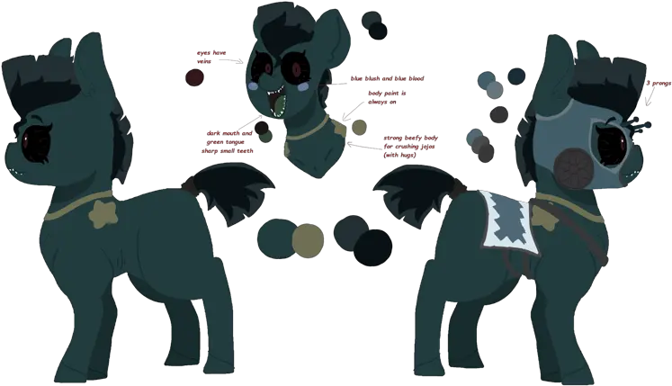 2413562 Safe Artistnootaz Oc Oc Only Pony Undead Dot Png Transparent Zombie