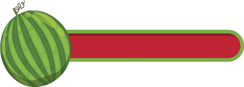 Melon Baller Art Direction U0026 Game Ui Design U2014 Trenton Reese Clip Art Png Health Bar Png