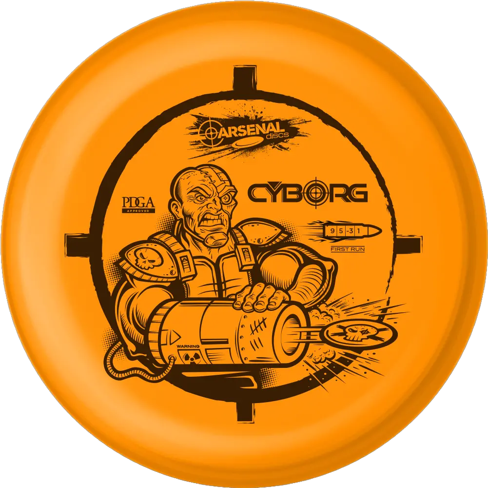 Assimilate Cyborg In Your Arsenal Professional Disc Golf Portable Network Graphics Png Cyborg Png