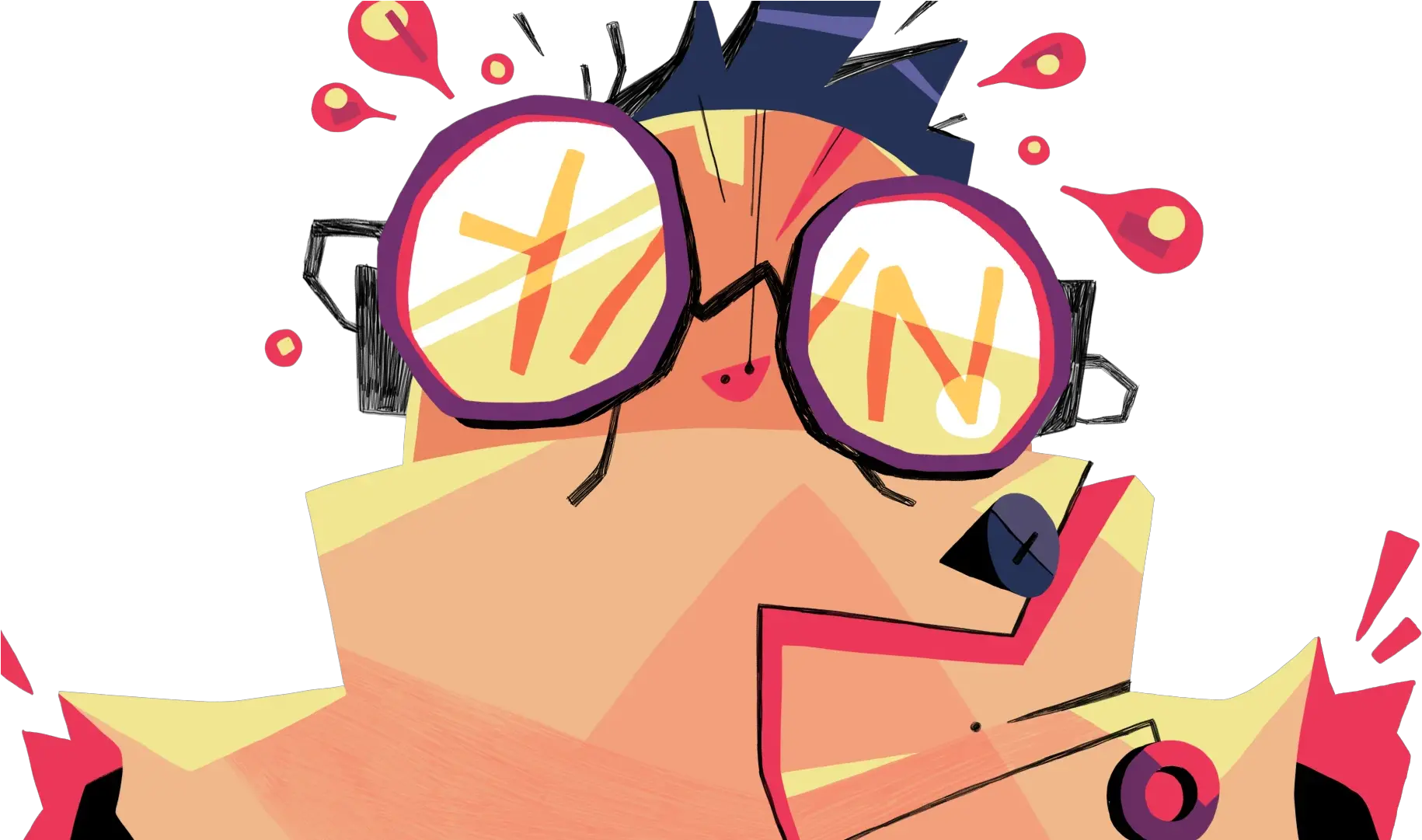 Invader Zim Enter The Florpus Prof Membrane Quickcut Full Rim Png Invader Zim Transparent