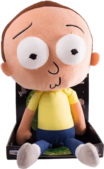 Rick And Morty Morty 16 Plush Stuffed Toy Png Rick And Morty Transparent Background