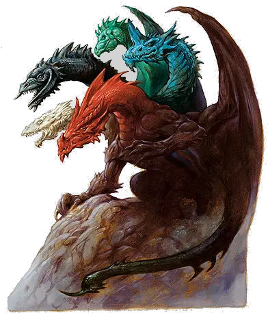 Tiamat Tiamat Dragon Png Dungeons And Dragons Png