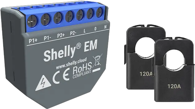 Shelly Em Control4 Driver Lan Controlled Energy Meter Shelly Drivers Png Control 4 Icon