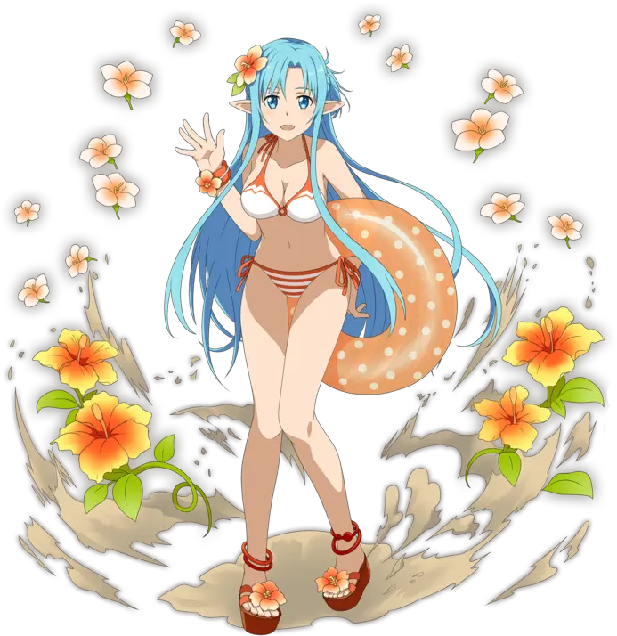 Sword Art Online Memory Defrag Tropical Sword Art Online Memory Defrag Asuna Png Asuna Png