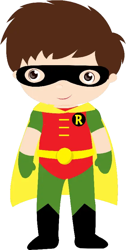 Clipart Hero Super Herois Baby Png Batman And Robin Png