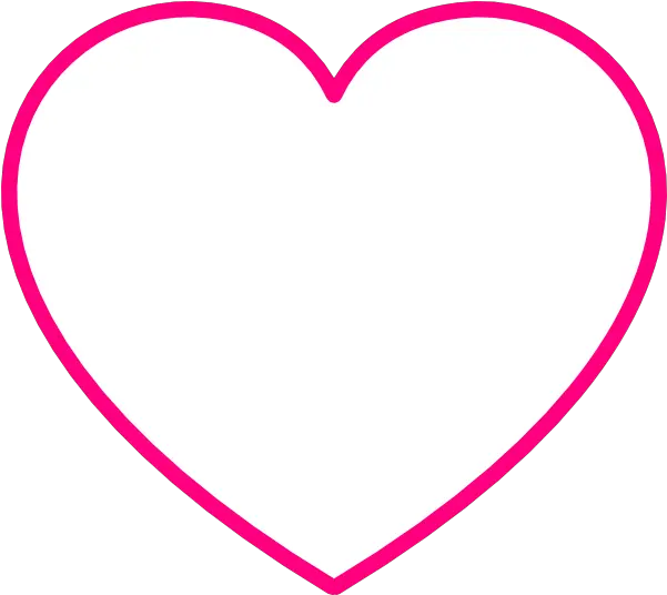 Gray Heart With Pink Outline Red Heart Outline Black Red Heart Shape Outline Png Heart Outline Png png