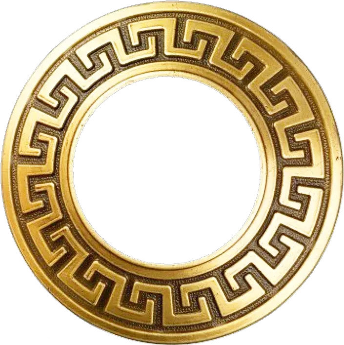 Versace Vintage Gold Ornate Frame Gold Versace Circle Png Ornate Frame Png