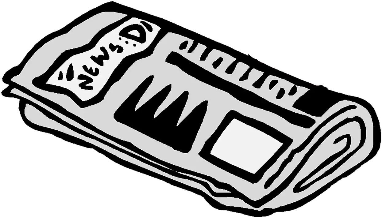 Newspaper News Paper Media Public Domain Image Freeimg Tabloid Png News Report Icon
