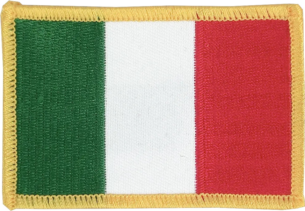 Italy Flag Patch Italy Flag Patch Png Italian Flag Png