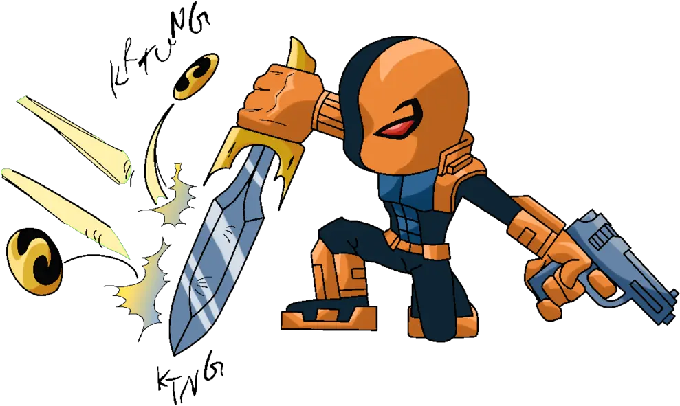Deathstroke Chibi Transparent Png Image Chibi Death Stroke Deadshot Png