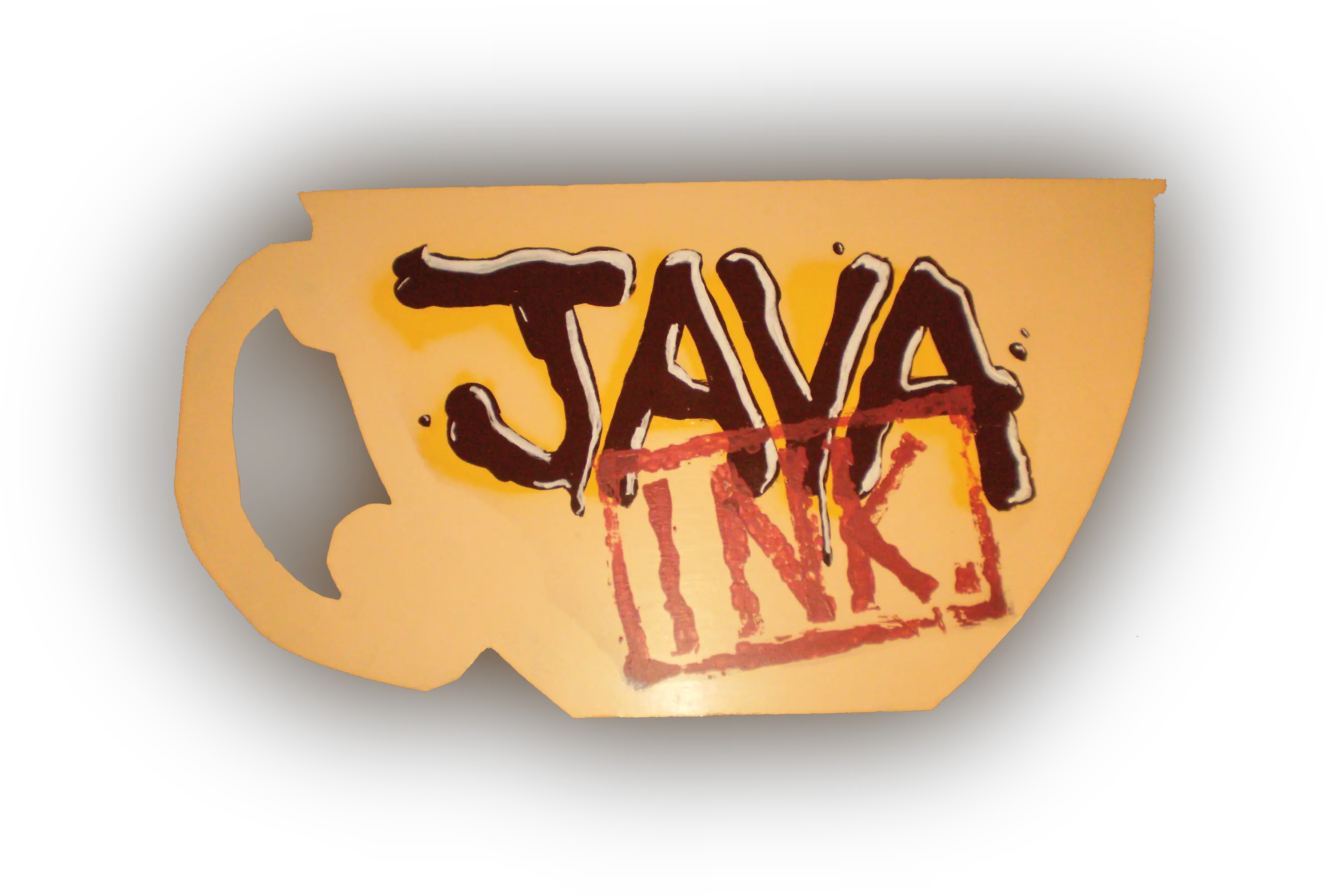 Download Hd Java Ink Logo W Glow Calligraphy Transparent Calligraphy Png Java Png