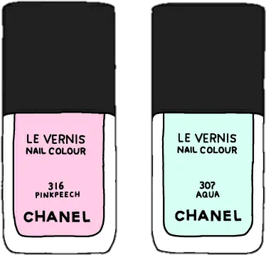 Chanel Png Tumblr Image Nail Polish Drawing Png Chanel Png