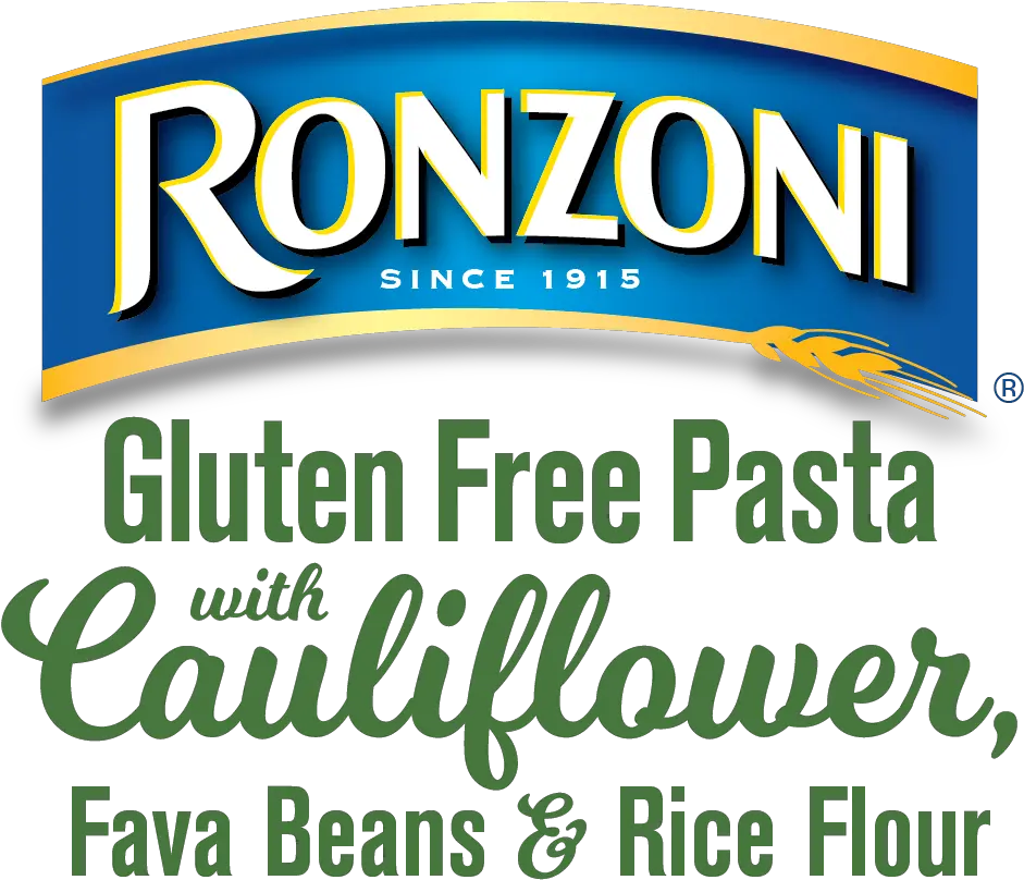Ronzoni Ronzoni Gluten Free With Cauliflower Rice Flour Ronzoni Png Gluten Free Logo
