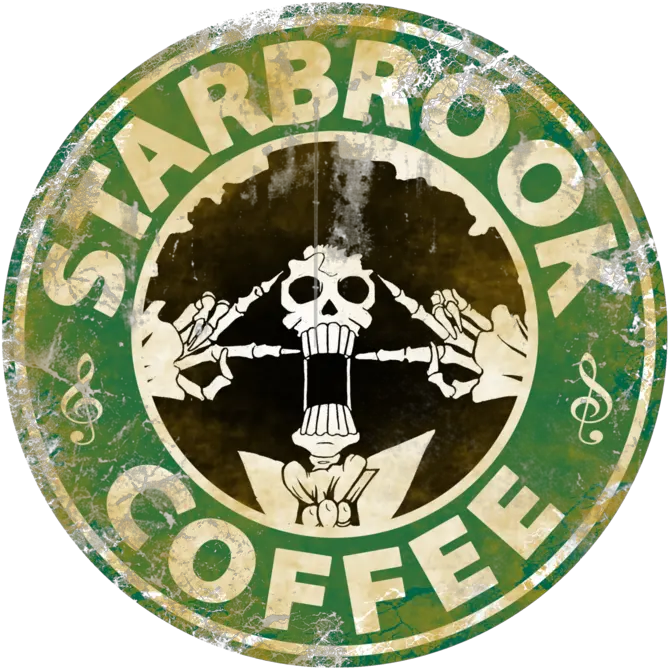 One Piece Figure Collectible U2013 Merry No Box Starbucks Png Onepiece Logo