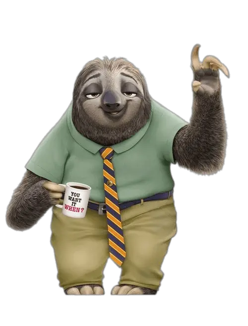 Imagenes De Zootopia Flash Png Image Flash Sloth From Zootopia Zootopia Png