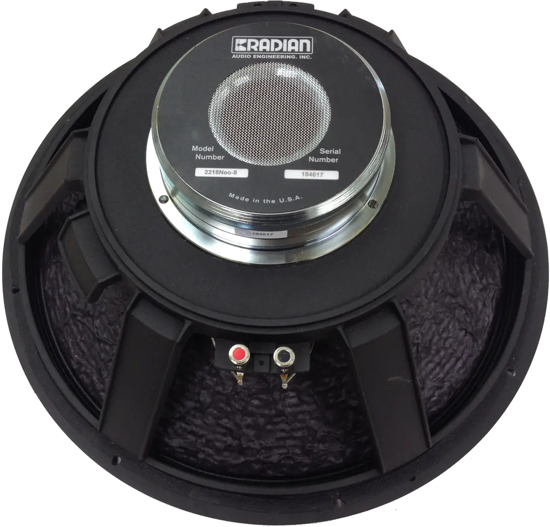 2218 Neo 18 1400w Dual Neodymium Magnet Loudspeaker Radian 2218 Neo Png Klipsch Icon Floor Speakers