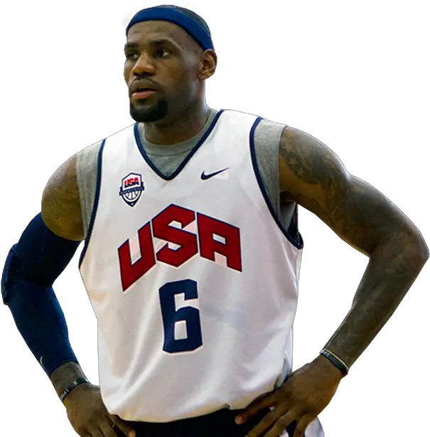 Download Hd Lebron James Lebron James Png Usa Lebron James Transparent Background