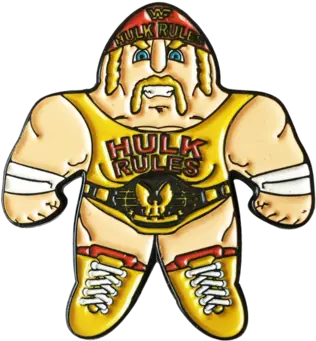 Hulk Hogan Wrestling Buddy Pin Fictional Character Png Hulk Hogan Png