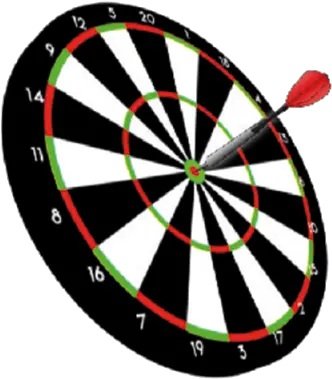 Hd Illustration Of A Dart Board 301 Rules In Darts Png Dart Png